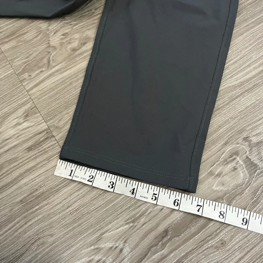Vuori Aim Pant Charcoal Gray Technical Stretch Chino Trousers Mens 32 V430